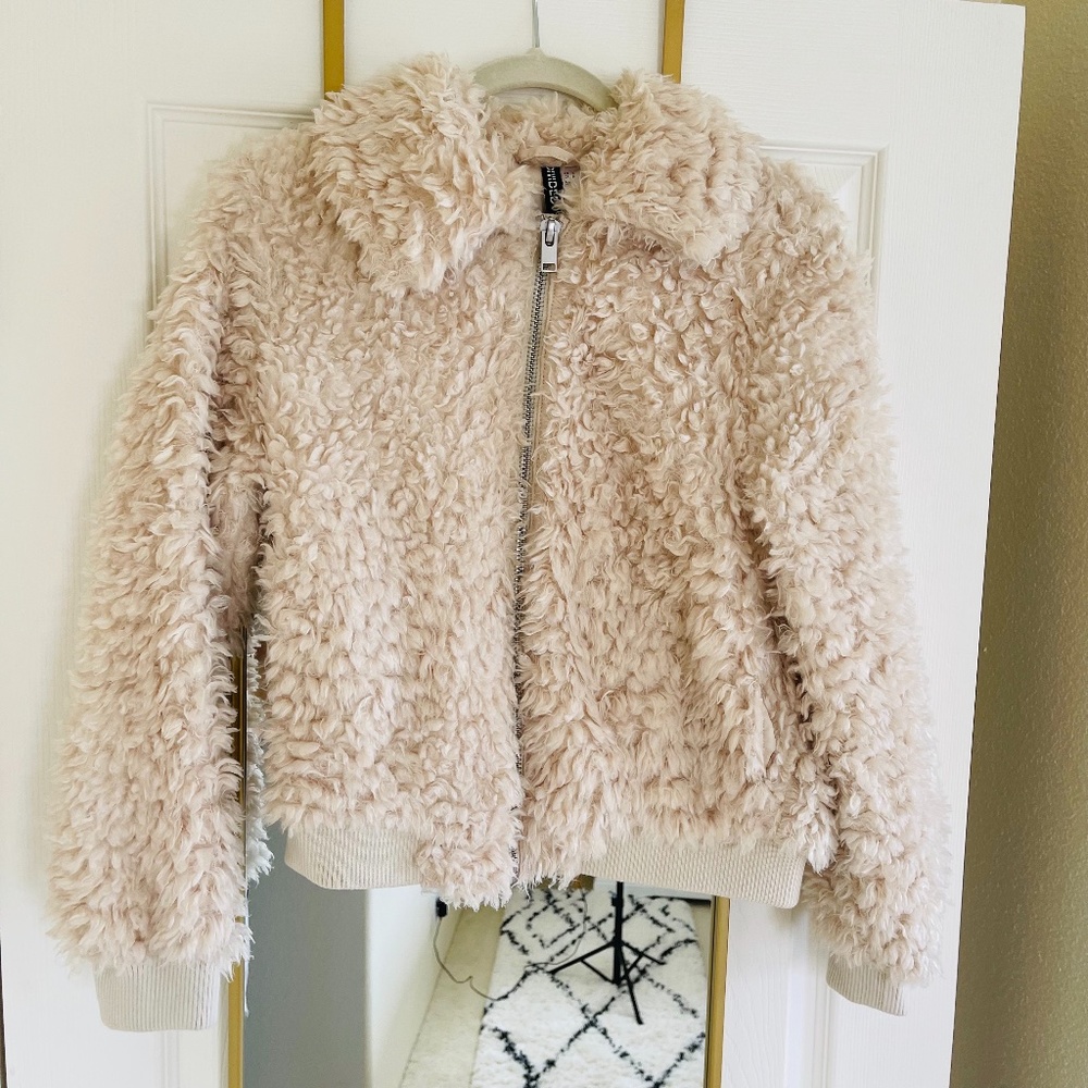 Faux Fur Jacket | Size S